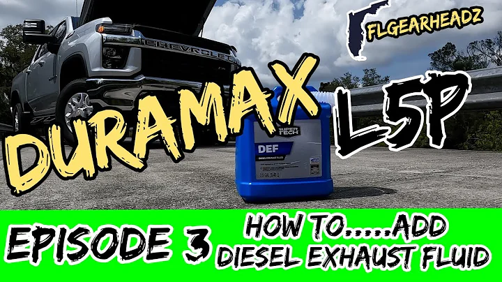 DURAMAX Diesel Maintenance: EPISODE 3 How To ADD DIESEL EXHAUST FLUID (DEF)
