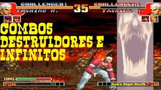 KOF 97 Combos destruidores e infinitos