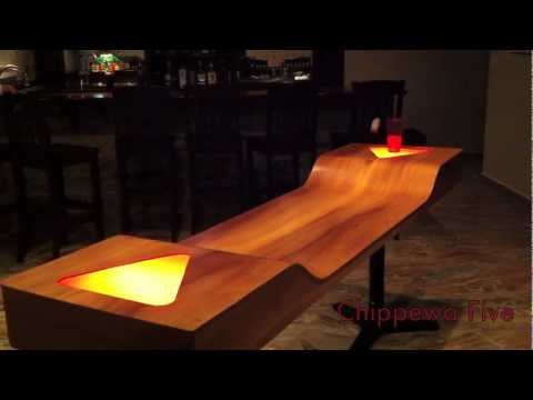 Custom Beer Pong Table by Chippewa Five; a new style of play