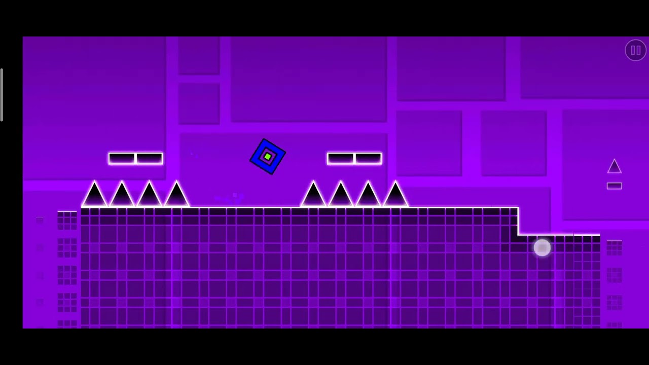 Play geometry dash part 1 - YouTube