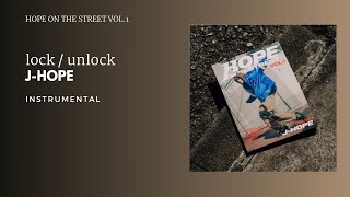 j-hope - lock / unlock (with benny blanco & Nile Rodgers) | Instrumental