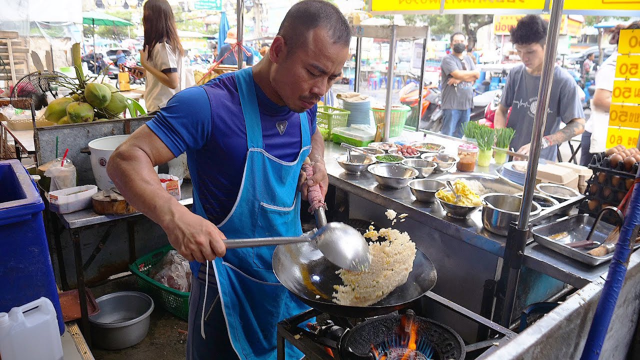 炒锅大师，这才是炒粉，炒饭的最好手法，一分钟出餐第一人，中国广东街头小吃！