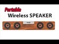 Powerful Wireless Sound bar with Bluetooth 5 & FM radio