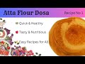Healthy Breakfast for Babies| Atta Pancake