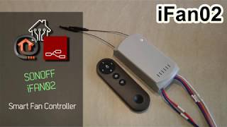 Sonoff iFan02 smart fan controller 