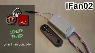 Sonoff iFan02 smart fan controller