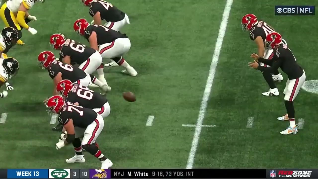 Marcus Mariota makes an amazing play but his receiver can't hang on NFL highlights 2022 week 13