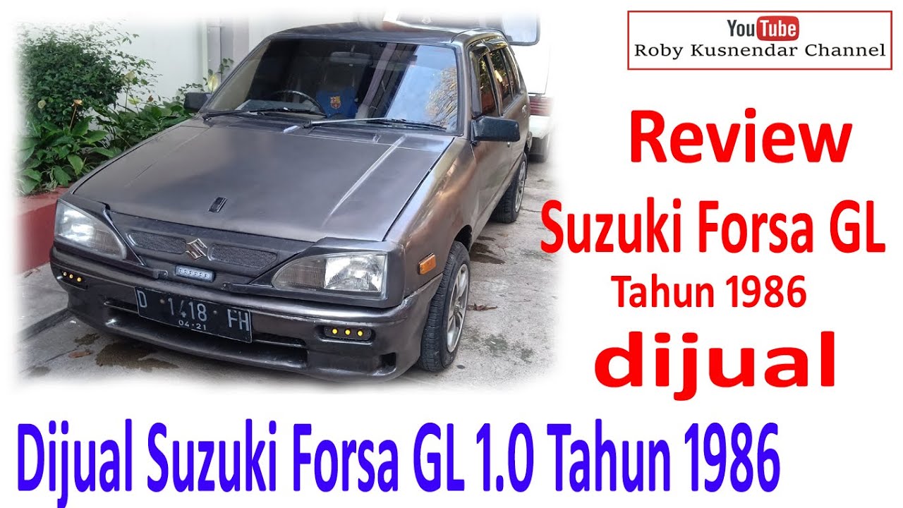 Suzuki Forsa GL 1986 dijual untuk disumbangkan bagi penanganan covid 19 ...