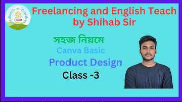 Digital Marketing Course, Social Media Marketing. Canva, Product design, Class-3.