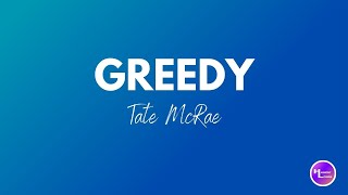 Tate McRae  Greedy (Lyric Video)