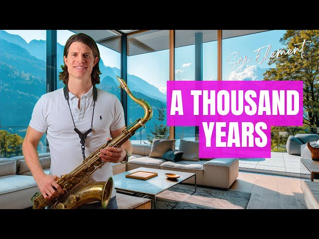 A Thousand Years - Christina Perri (cover Sax Element) class=