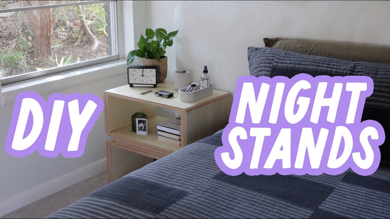 DIY Nightstands for Under 300! Tutorial + Walkthrough YouTube