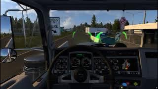 American Truck Simulator Astoria to Seattle