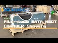Fiberglass 2ATA Hard Lying Hyperbaric Oxygen HBOT CHAMBER TimeCapsule F780+ Showing