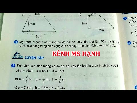 Video TOÁN LỚP 5 - TRANG 94 - SÁCH GIÁO KHOA - LUYỆN TẬP... - YouTube