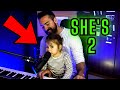 2-Year-Old Sings Twinkle Twinkle Little Star - ADORABLE (Vocal Coach and His Daughter)