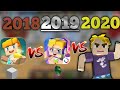 2018 vs 2019 vs 2020 in Bed wars😲 - BlockmanGo