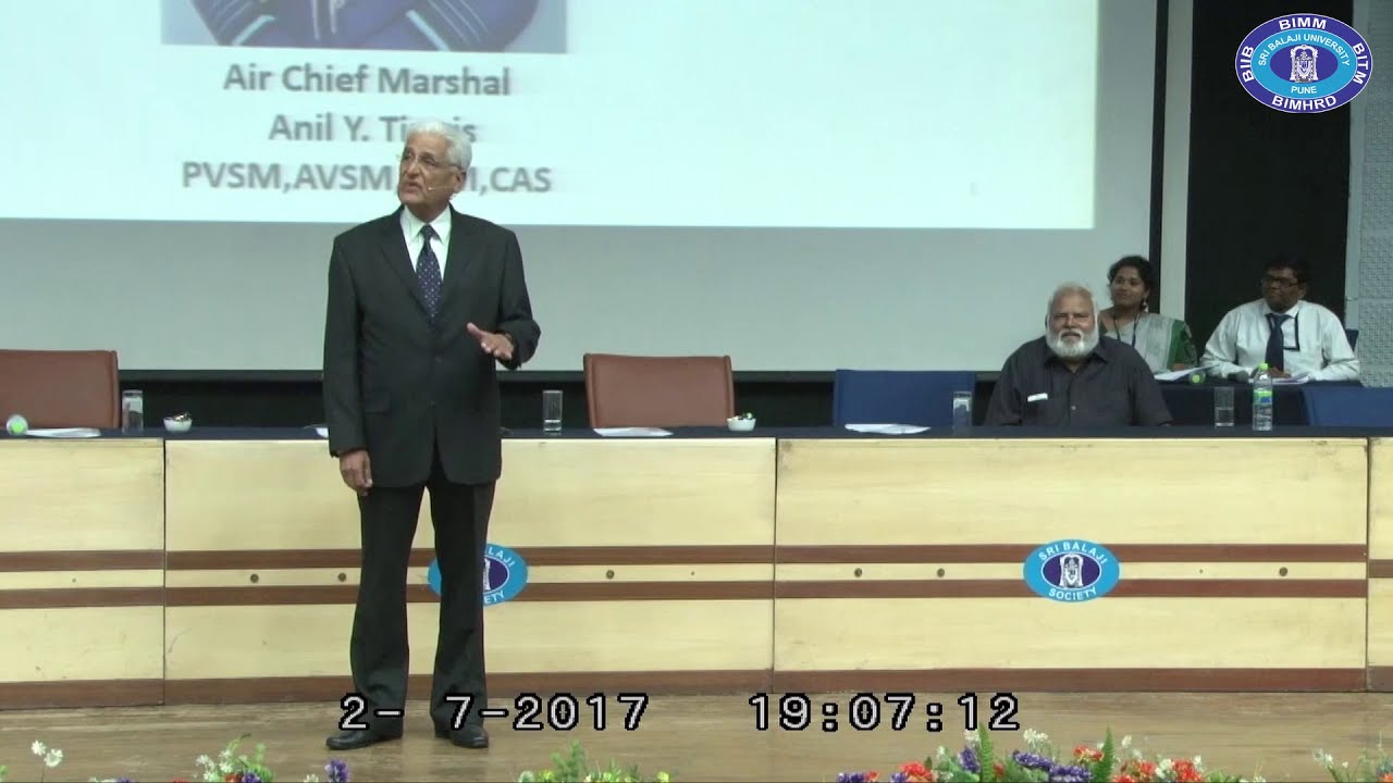 Air Chief Marshal Anil Y. Tipnis(Retd.)