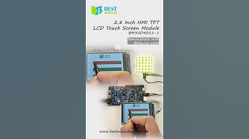 #Shorts_2.8 Inch HMI TFT LCD Touch Screen Module BM32D4021-1#OutputModules #TouchModules #LCD