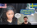 American Reacts To: 5 Things Sweden Does Better Than America