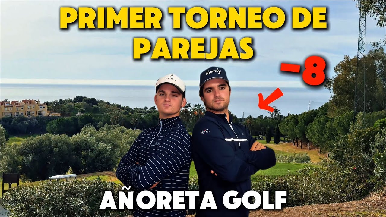 NO FALLAMOS un GOLPE en NUESTRO PRIMER TORNEO de GOLF / Torneo San Valentín Añoreta Pt1