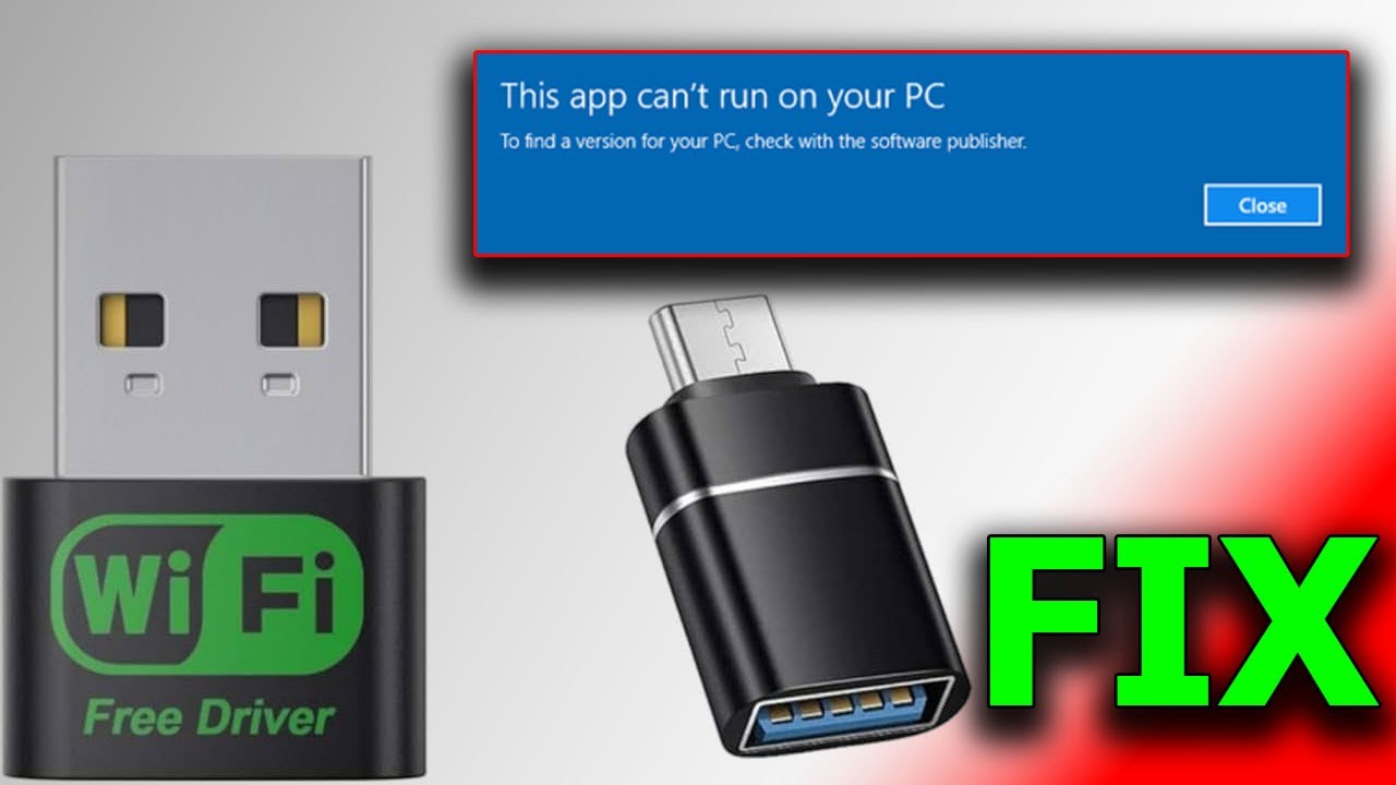 Как исправить ошибку «Это приложение не может работать на вашем ПК» из-за проблем с Wi-Fi и драйв...