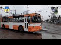 Черкаський тролейбус- Навчальна їзда майбутніх водіїв, ЗиУ-682ГН №У-01, №У-03, №У-04 24.01.2022