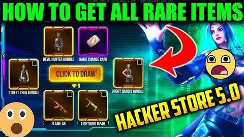 Hackers Store 5.0 - gerena free fire || free fire new event full details