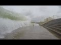 Super Typhoon Chaba Storm Waves Batter Okinawa 台風第18号沖縄本島