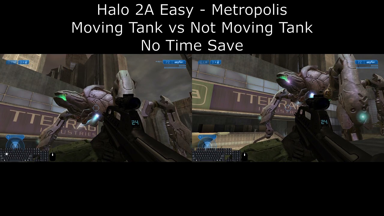 Halo 2A MCC - Proof that moving the Metropolis tank doesn't save time