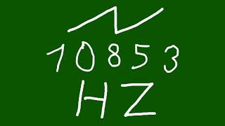 10853 hz saw