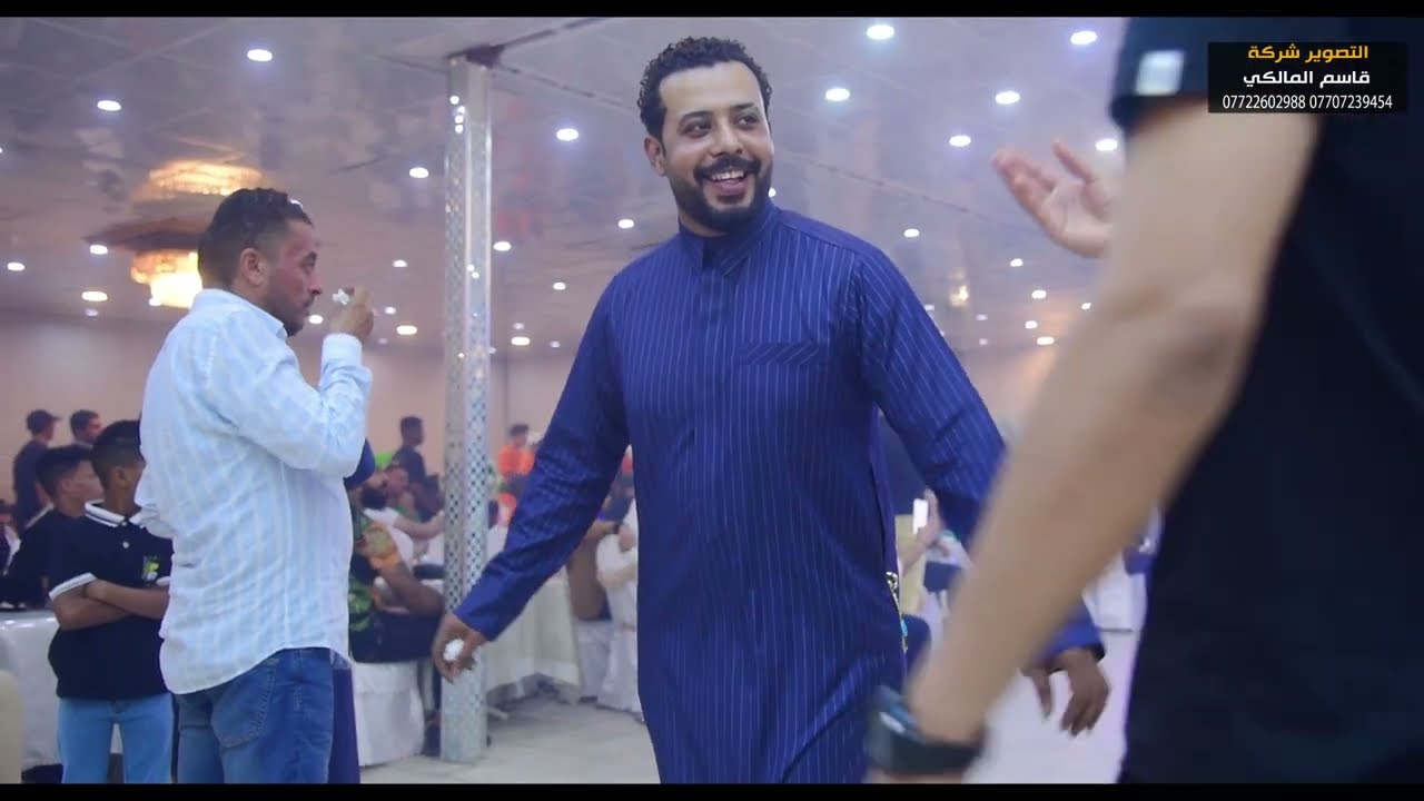 عباس الحمراني حفله نار بحفل حنه احمد سماره