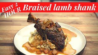 The PERFECT 2 hour lamb shank