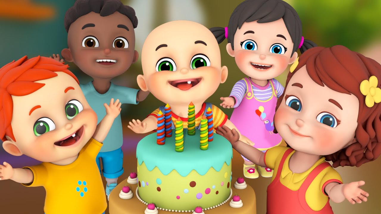 happy birthday song | cartoon for kids | Dance Party Time | Dance Song