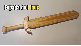 Como Fazer Uma Espada De Madeira Usando Ferramentas Básicas