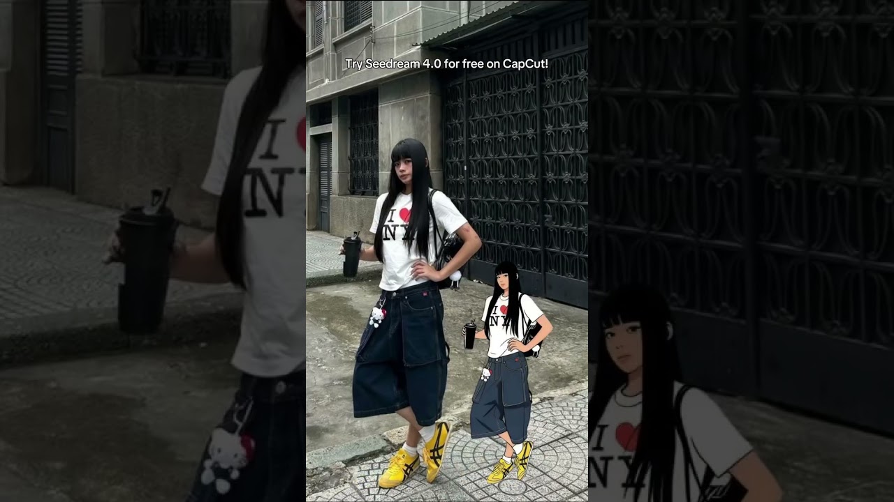 Stylized same-frame effect🥰😮💕