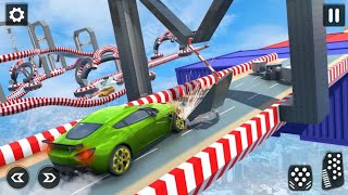 #GamingCaveBabu Mega ramp car stunts in electric car driving games & stunt car racing games 3d#car 💥 screenshot 4