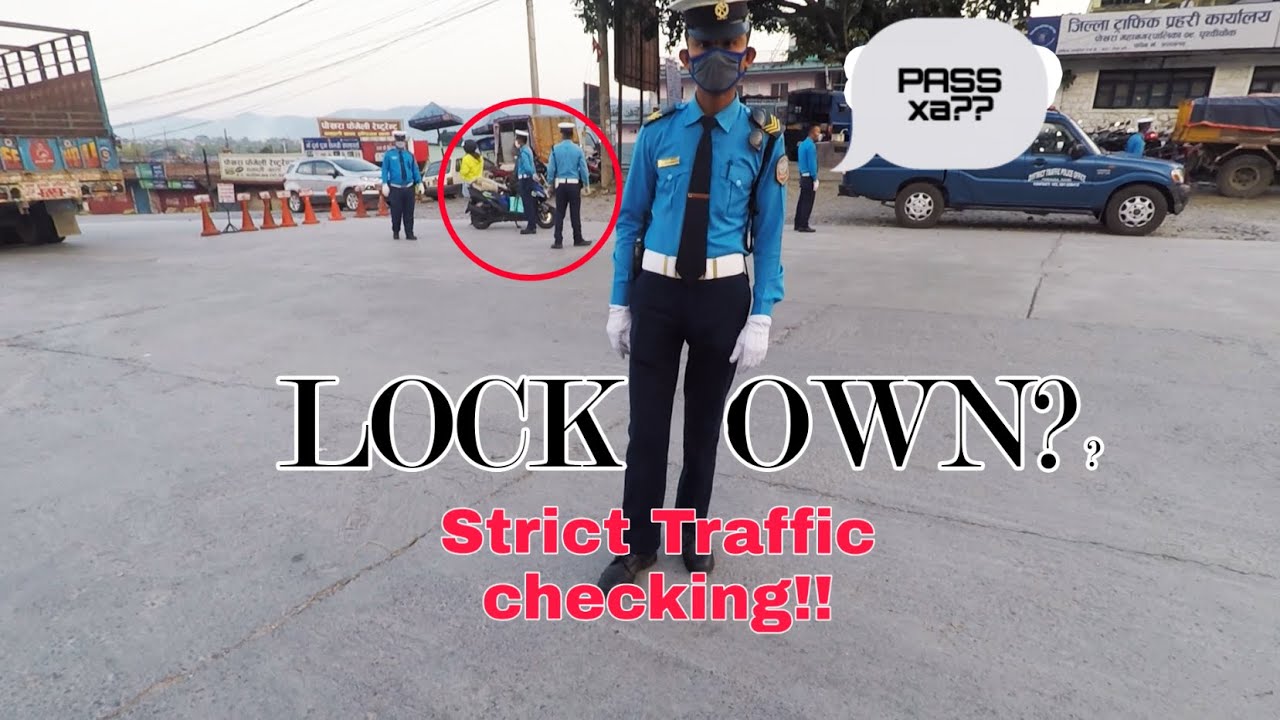 Why this Traffic leave me without any PASS??Motovlogs-Lockdown||