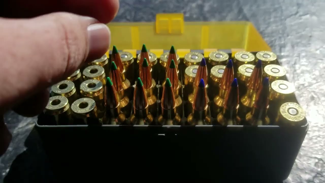 300 Winchester Short Magnum at the range