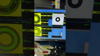 Precision parts visual inspection system #machinevision #smartmanufacturing #automaticqualitycontrol