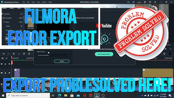 export problem in FILMORA 9 and X SOLVED