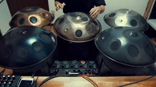 Sky 星を紡ぐ子どもたち雨林をハンドパンで演奏してみた