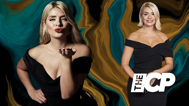 Holly Willoughby beguiles in silhouette enhancing black dress