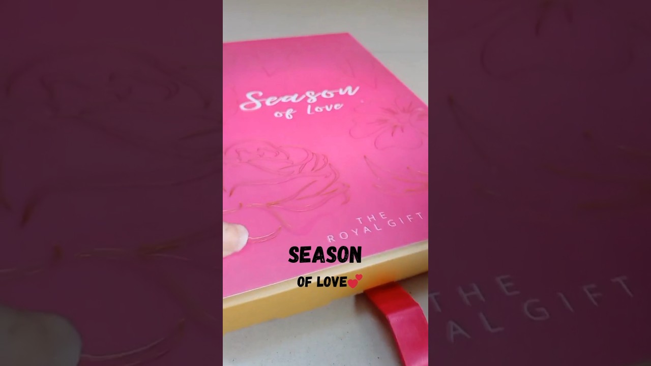 💌 Season of Love — long-lasting, romantic & unforgettable. 