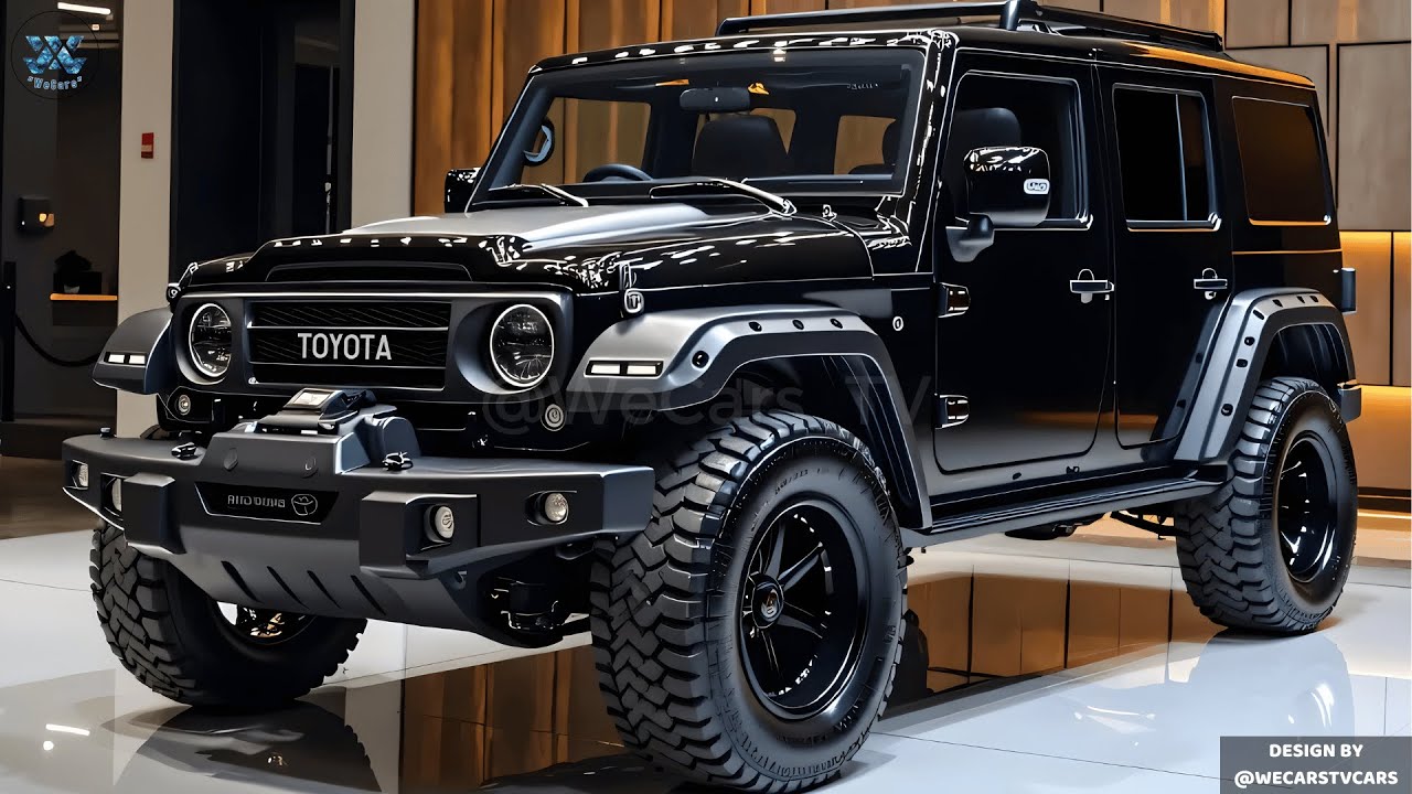 Новый 2026 Toyota Land Cruiser FJ55 - одно имя стало символом истинного приключения!