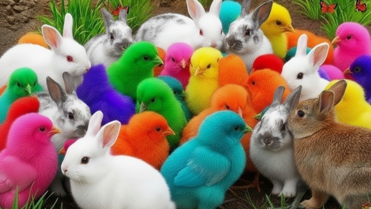 Ayam Rainbow Terbaru Ditangkap! Warna Warni Seru di Rumah