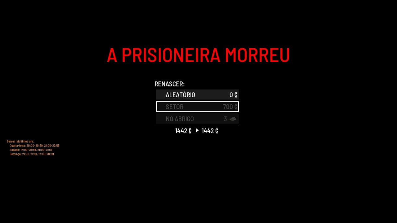 SCUM Nunca Desista/RECOMECE #THINKING GFN ABYA