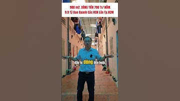 900 m2. Giá 9.9 Tỷ. Dòng Tiền 700 Triệu/Năm. Khu Công Nghiệp Bao Quanh.