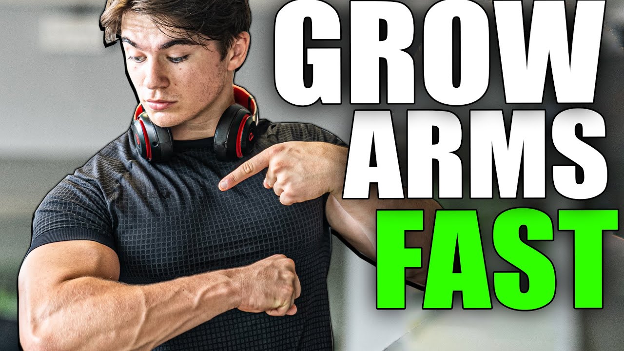 HOW TO EASILY GROW YOUR ARMS - YouTube