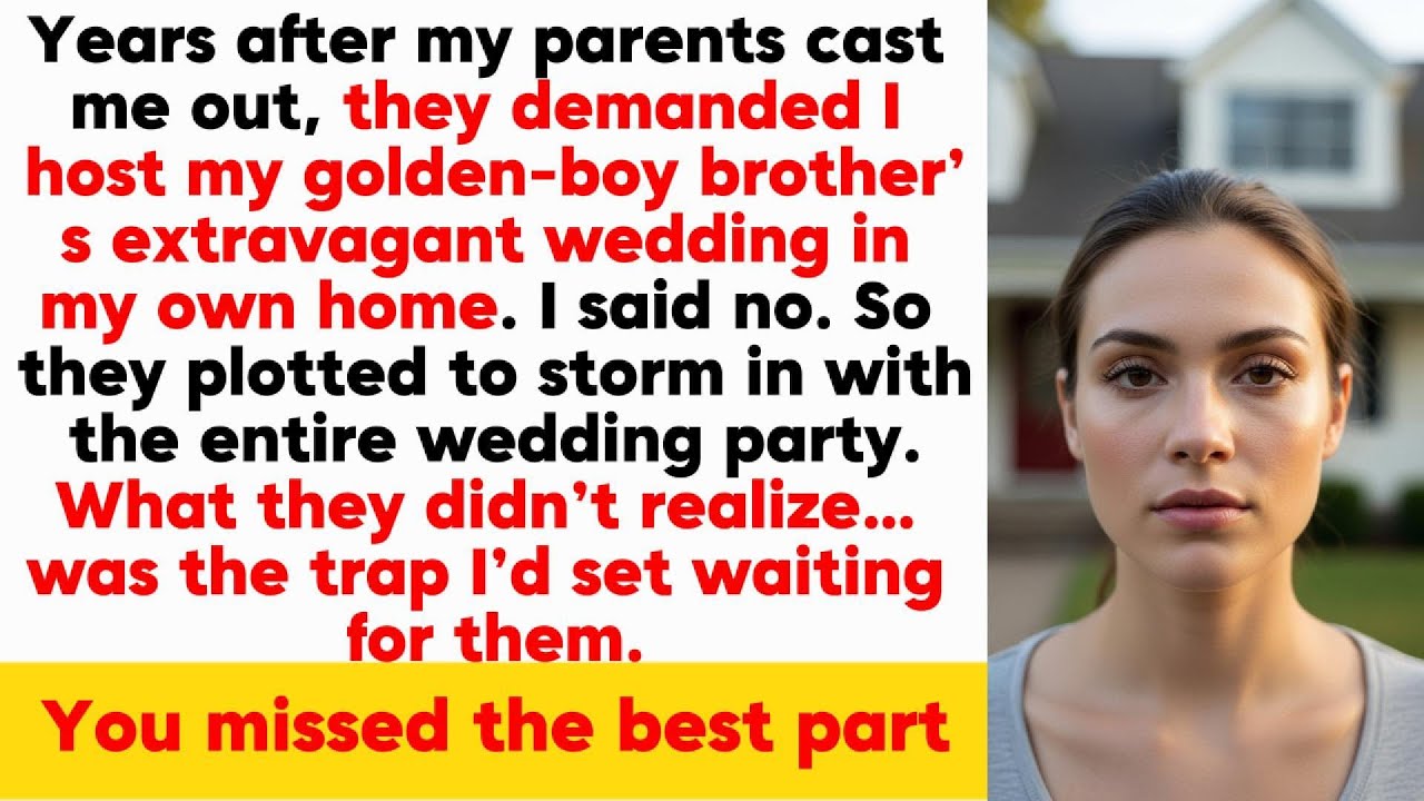 Family Revenge Story: Years after casting me out, my parents demanded I host my brother's wedding...